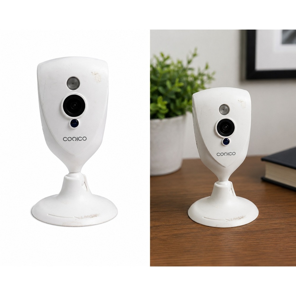 COOICO B12F Wireless IP Security Camera Indoor WiFi Surveillance Cam